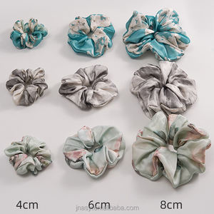 منتج جديد لعام 2025 بسعر الجملة: مجموعة ربطات شعر من الحرير الطبيعي، ربطات شعر من حرير التوت الخالص، إكسسوارات شعر - Product Image 4