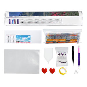 Ever Moment cristal diamant peinture fleur et papillon Art Kit lune <span class=keywords><strong>mosaïque</strong></span> 5D bricolage ensemble court charpie toile ASF3043 - Product Image 5