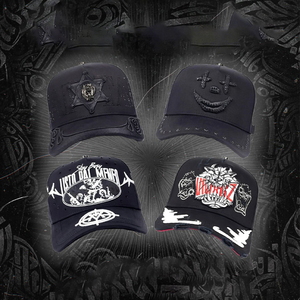 Spedizione veloce Unisex all'ingrosso in camoscio da esterno Gorras TPU logo con motivo a fiamma cappelli da barba berretto da Baseball con strass codice Nfc - Product Image 1