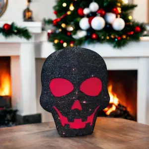 Estatueta de Natal e brinquedo de 24 polegadas para decoração interna de festas durante a temporada de Halloween