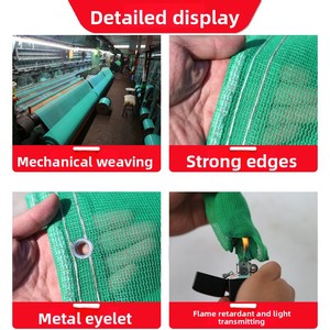 <span class=keywords><strong>Red</strong></span> de Seguridad para Obras, Protección de Estructuras Exteriores, Andamios Anticaídas para Fábricas, Malla Densa Ignífuga, <span class=keywords><strong>Red</strong></span> Verde Antipolvo - Product Image 2