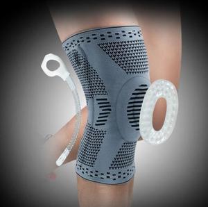 Genouillère en Nylon avec Silicone, protège-genou, genouillère à ressort, soutien pour manche, à charnière pour genoux - Product Image 2
