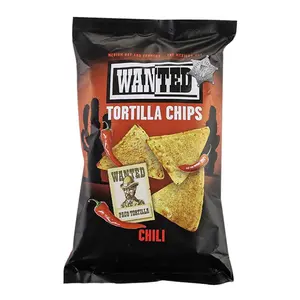 Tortilla Chips Packaging Customization Heat Sealable Aluminum Foil Plastic Pouch Bag For Whole Grain Tortilla Chips Crisps