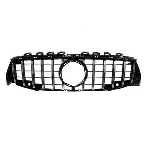 Kit de Carrocería ABS Plateado y Negro de Alta Calidad, Estilo GT, Parrilla Delantera, Parachoques, Instalación con Pernos, 1 Año de Garantía, Modificación/Actualización <span class=keywords><strong>CLA</strong></span> - Product Image 4