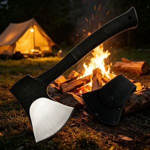 <span class=keywords><strong>Ascia</strong></span> Tattica da Campeggio di Alta Qualità con <span class=keywords><strong>Manico</strong></span> Rivestito in Gomma, Tomahawk <span class=keywords><strong>per</strong></span> Sopravvivenza e Attività all'Aperto - Product Image 3