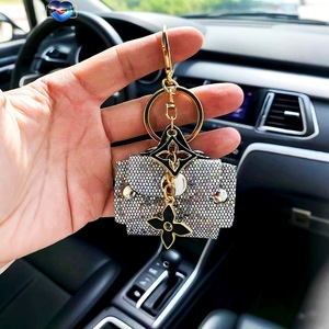 Bán buôn Hot Phong Cách kim cương Túi phụ kiện sang trọng Mini Túi Keychain - Product Image 3