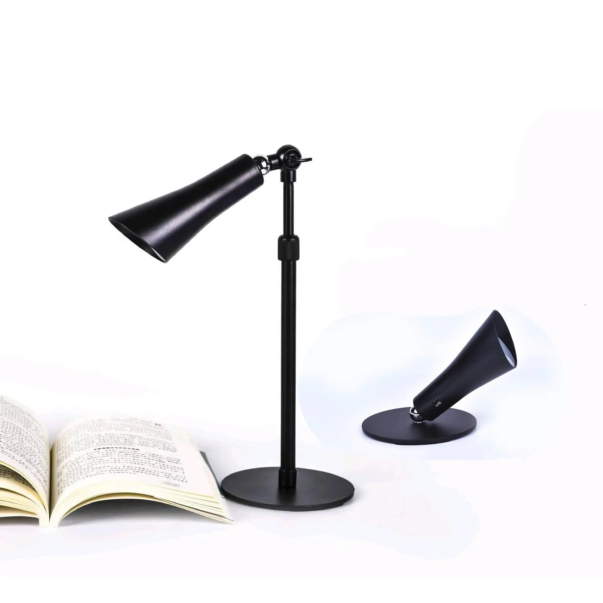 Перезаряжаемая настольная Мини Регулируемая лампа оптом яркий невероятный дизайн УФ Светодиодная настольная лампа для ногтей