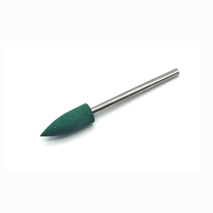<b>Long</b> Bullet Silicone Polisher Nail <b>Drill</b> <b>Bit</b> for Pedicure Manicure Polish Electric Nail File Tool - Product Image 1