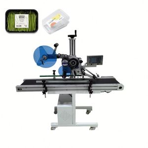 Máquina Etiquetadora Automática para Latas, Botellas, Cajas con Tapa de Madera, Tarjetas, Papel y Bolsas para Etiquetado con Adhesivos - Product Image 1