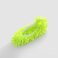 Chaussons de nettoyage multi-usages en microfibre hautement absorbants pour le dépoussiérage des sols et le nettoyage des chaussures