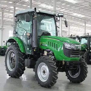 90HP Tractors 12F+12R Shift 4 Cylinder Engine 2 Groups of Hydraulic Output Tractor Agricultural Machinery