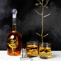 Botellas de Vidrio Transparentes con Recubrimiento Personalizado al por Mayor para Vino, Vodka, Whisky, Cerveza y Licores - Botellas Vacías con Corcho