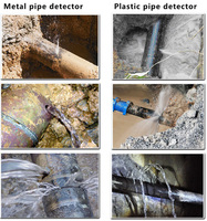 Long-Lasting 2m Ultrasonic Water Leak Detector for Underground Pipe Customized OEM Support