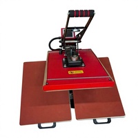 Presse à chaud semi-automatique double station 40x60cm pour logo, étiquette, DTF, sublimation