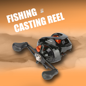 Carrete de lanzamiento de gota de agua 6,3: 1 nuevo Carrete De Pesca Baitcasting carrete Baitcaster carretes de Pesca para Pesca - Product Image 2