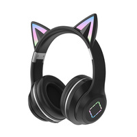 Headphone TWS Pro Nirkabel Dinamis Berkualitas Tinggi HIFI Bass Over-ear Headset AAC ENC RGB Gaming Dual Mode V5.1 Travel