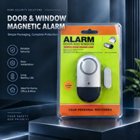 Sensor Alarm Magnetik Pintu Jendela Keamanan Rumah MEINOE 125dB, Pasokan Grosir Pabrik OEM