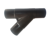 Raccords de soudage de type Y 45 degrés Y raccord wye haute polyéthylène