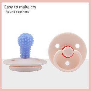 <span class=keywords><strong>Ciuccio</strong></span> su misura del bambino del Silicone del commestibile infantile <span class=keywords><strong>rotondo</strong></span> sveglio dei prodotti del bambino - Product Image 5