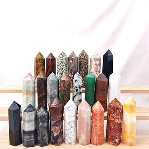 Vente flash : Pointes <span class=keywords><strong>de</strong></span> cristal <span class=keywords><strong>de</strong></span> 7 à 10 cm, obélisque poli, artisanat <span class=keywords><strong>de</strong></span> guérison, ornement <span class=keywords><strong>de</strong></span> maison, cadeaux d'artisanat en cristal pour la décoration - Product Image 4