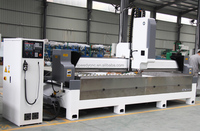 Centre d'usinage CNC pour pierre, machine de découpe et de sculpture 3D sur pierre, centre de traitement CNC ATC pour la découpe et le polissage de la pierre
