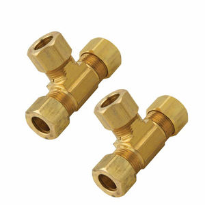 Composants de raccords à compression en laiton personnalisés assemblés sur tubes en <span class=keywords><strong>cuivre</strong></span> de 1 à 4 pouces pour les systèmes d'eau/gaz basse pression - Product Image 6