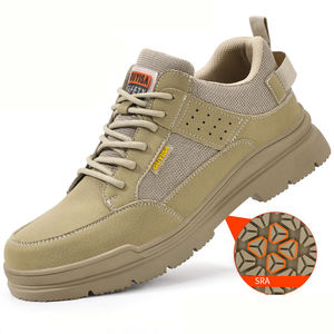Botas De trabajo transpirables con punta De acero para hombre, <span class=keywords><strong>zapatos</strong></span> De Protección Laboral para trabajo De seguridad, <span class=keywords><strong>Zapatos</strong></span> De Seguridad - Product Image 3