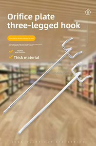 Hot Sale Free Samples Metal Chrome Pegboard Hook/ Price Tag <b>Wire</b> Display Hooks - Product Image 2