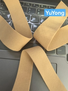 Độ đàn hồi cao ban nhạc Webbing dây đai phẳng Matt đàn hồi Áo ngực dây đeo vai Băng eo ban nhạc đàn hồi - Product Image 5