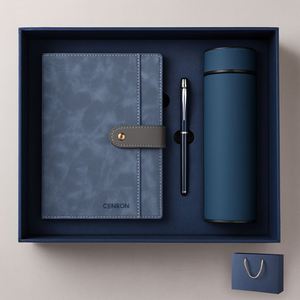 Set de Regalo de Oficina con Logotipo Personalizado, Cuaderno A5, Bolígrafo y Vaso para Promocionar la Marca de la Empresa - Product Image 3
