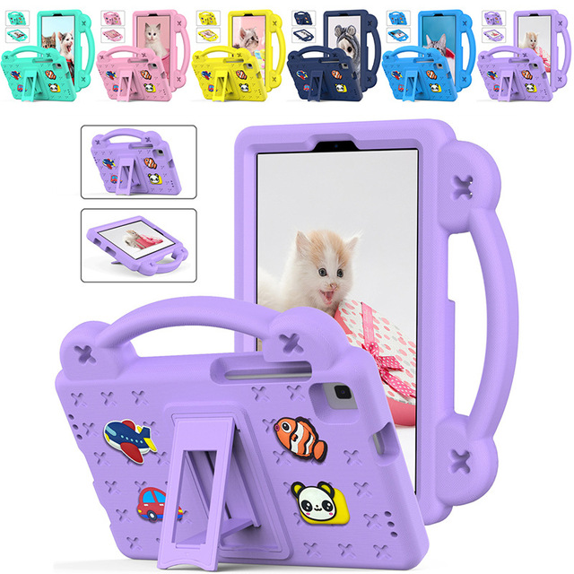 EVA Foam Kids Tablet case for Honor 7 X8pro V7 9 X8A X9A X7 Handle Foldable Stand Shockproof Portable Anti-drop Cover