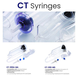 Jeringa desechable de alta presión CT Inyector de contraste Jeringa <span class=keywords><strong>100mL</strong></span> 200ml - Product Image 5