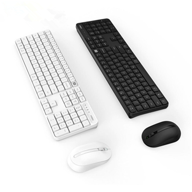 Original for MIIIW RF 2.4GHz Wireless Office Keyboard Mouse Set Compatible Portable USB Keyboard and Mouse Combos