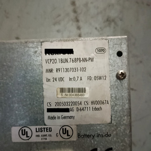 VCP20.1BUN.768PB-NN-PW IndraControl VCP20 Operation VCP20.1BUN.768PB-NN-PW VCP20.1BUN.768PB-NN-PW IndraControl VCP20 Operation P - Product Image 4