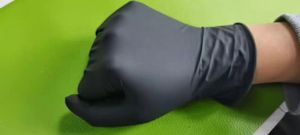 6ミルフィンガーテクスチャメカニカルヘビーデューティー産業タトゥーカスタムロゴラテックスフリーパウダーフリーニトリル使い捨て手袋手袋 - Product Image 3