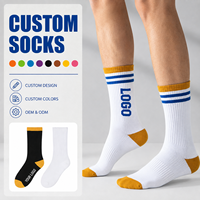 Chaussettes écologiques personnalisables avec logo, motif, taille et couleur sur mesure pour la course, le tennis, la marche et les activités sportives en extérieur – Collection Printemps