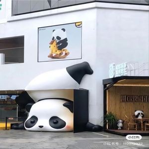 Scultura in Vetroresina Personalizzata di Grandi Dimensioni, Statua Esterna su Misura con <span class=keywords><strong>Immagine</strong></span> Cartoon, Statua in Resina Graffiti Pop Art - Product Image 2