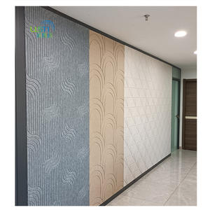 Amostras grátis Soundproof Felt Acústico Auto-adesivo Office <span class=keywords><strong>Partition</strong></span> Room Dividers PET Polyester Fiber Acoustic Panels - Product Image 1