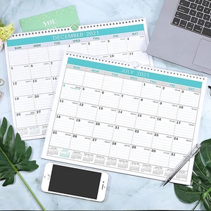 2025 thiết kế mới nhà văn phòng hàng ngày kế hoạch xoắn ốc bảng bàn lịch tùy chỉnh in ấn logo sang trọng giấy tường lịch - Product Image 2