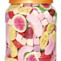 OEM Groothandel Gezonde Snacks Gedroogd Fruit Direct van de Fabriek Gemengde Fruit- en Groentechips Gedroogde Groenten Gedroogd Fruit