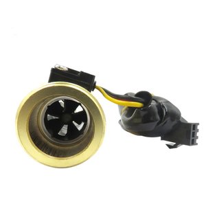 Capteur de débit d'eau en laiton 1-30L/min 1.75Mpa YF-B6 avec câble - Product Image 5