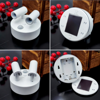 Lampe de nuit magnétique LED alimentée par piles AAA, lampe de nuit magnétique pour réfrigérateur, éclairage intérieur à faible consommation
