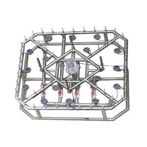 Fontaine d'eau de jardin colorée au design moderne Fontaine musicale dansante en acier inoxydable pour l'aménagement paysager ornemental - Product Image 4