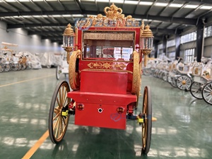 Carruaje de Lujo de Última Generación, Estilo Real Europeo, con Caballos y Eléctrico, para Bodas y Turismo, Transporte Especial - Product Image 2