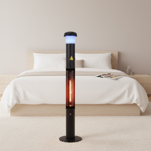 Chauffe-terrasse infrarouge autoportant le plus vendu pour l'extérieur, idéal pour les fêtes et le jardin - Product Image 1