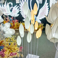 Lampe sur pied LED romantique, élégante, vintage, lumières de décoration de mariage, éclairage détachable pour allée de mariage