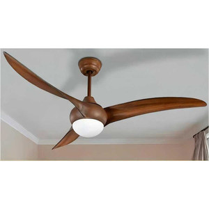 Modern Energy-Efficient Wooden <b>Ceiling</b> <b>Fan</b> with Light AC Motor Remote Control for Home Decor Hotels and Bathrooms - Product Image 1