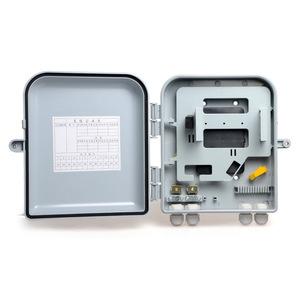 16 Core 1:16 Cassette Splitter Box <span class=keywords><strong>2x2</strong></span> Salida FTTH Caja de distribución de fibra óptica Poste/Montaje en pared 5 años de garantía OTB FDB - Product Image 2