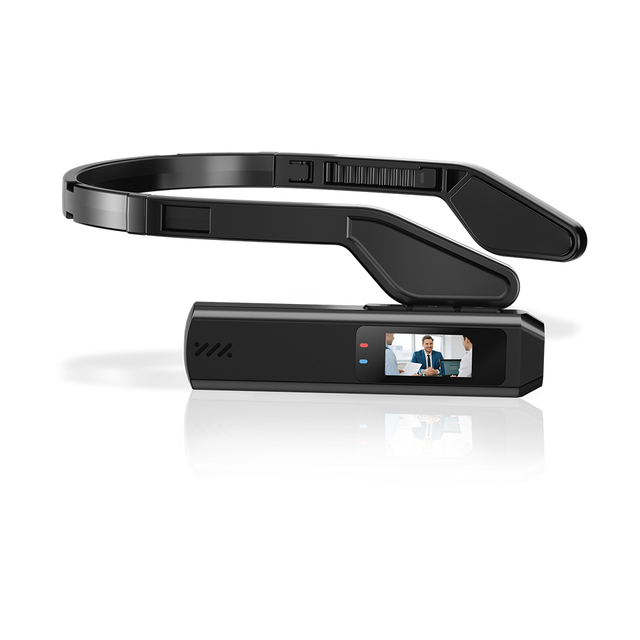High Definition 2.7K/1080p Head Mounted Sports Action Camera with 110 Wide Angle WiFi Connection 128GB Built-in Memory