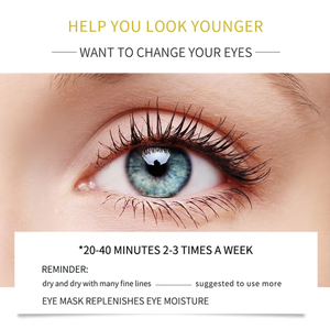 Mascarillas para Ojos de Oro 24k de Marca Privada, Más Vendidas, Hidratación Rápida, Eliminan las Ojeras - Product Image 4